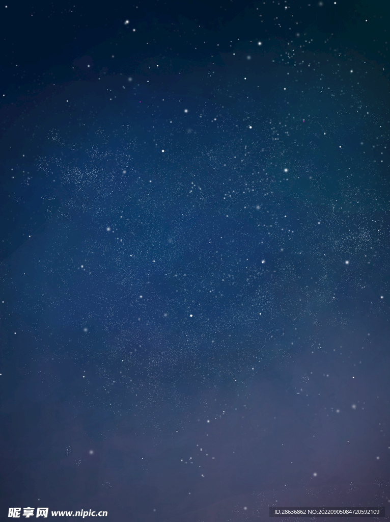 蓝色渐变星空宇宙背景图