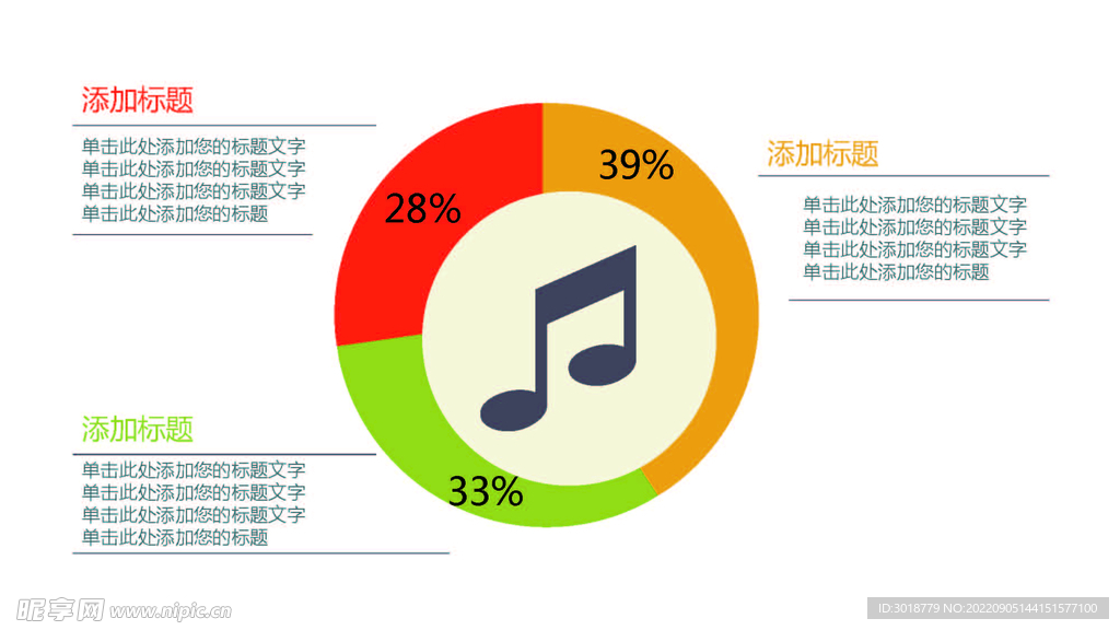 扁平化图表