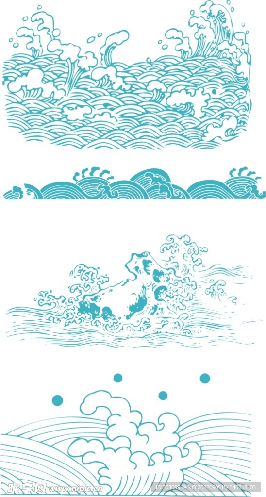中国风云纹 中式花纹