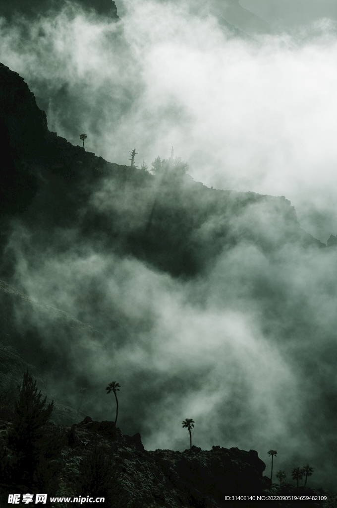 山雾图片