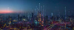 夜晚都市背景