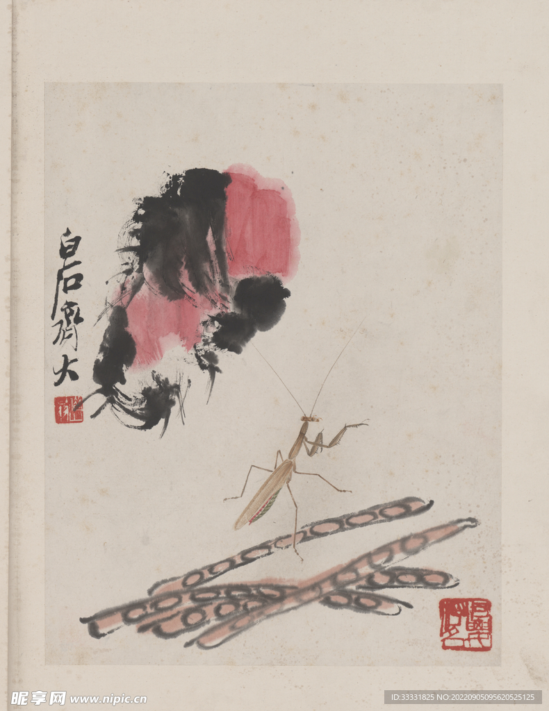 齐白石国画