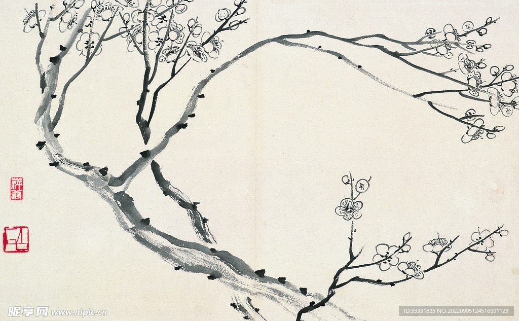 齐白石国画