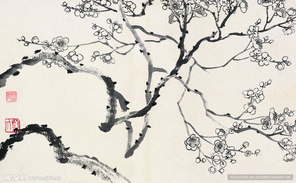齐白石国画