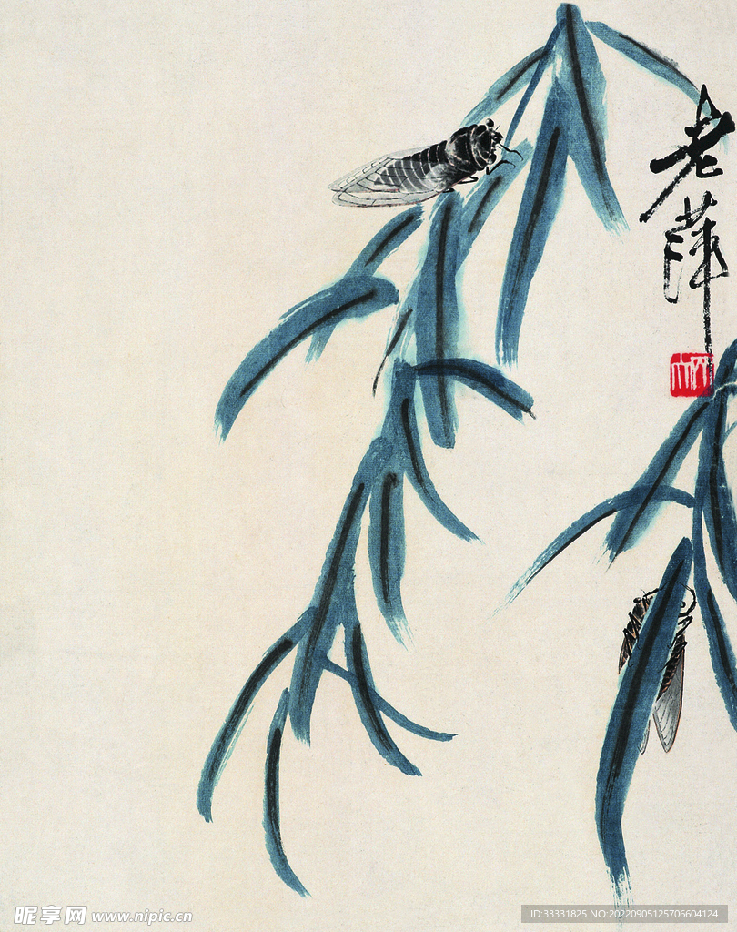 齐白石国画