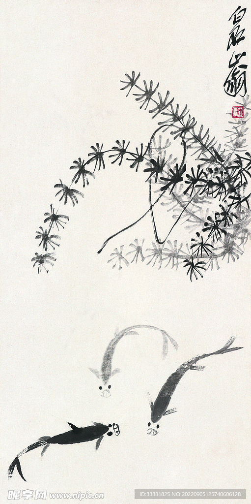 齐白石国画