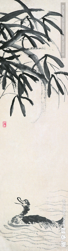 齐白石国画