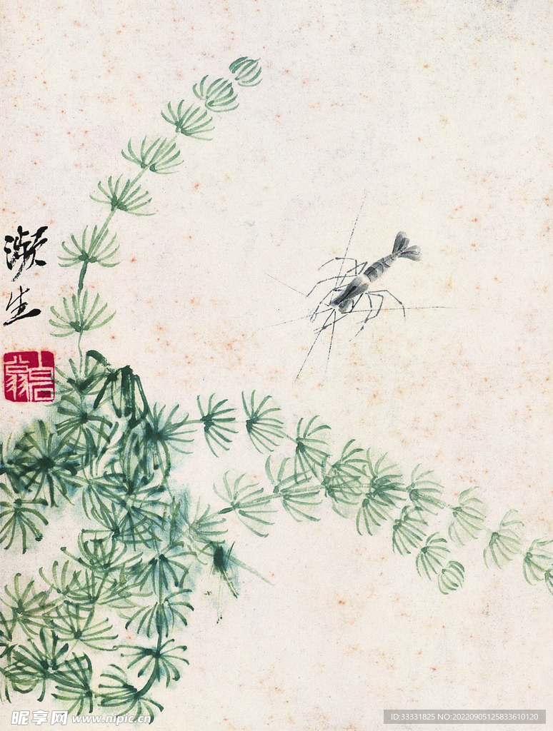 齐白石国画