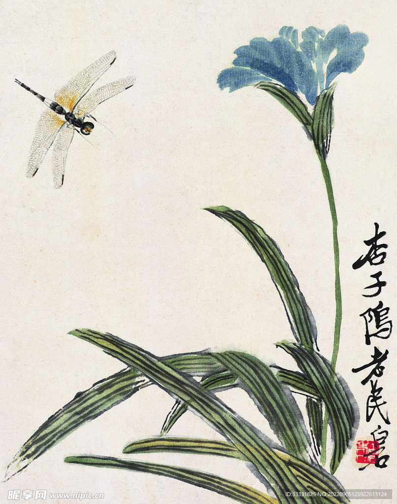 齐白石国画
