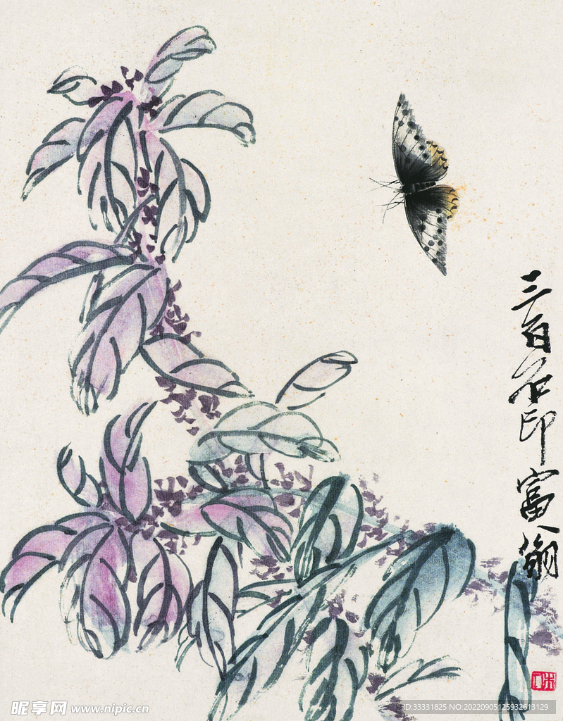 齐白石国画