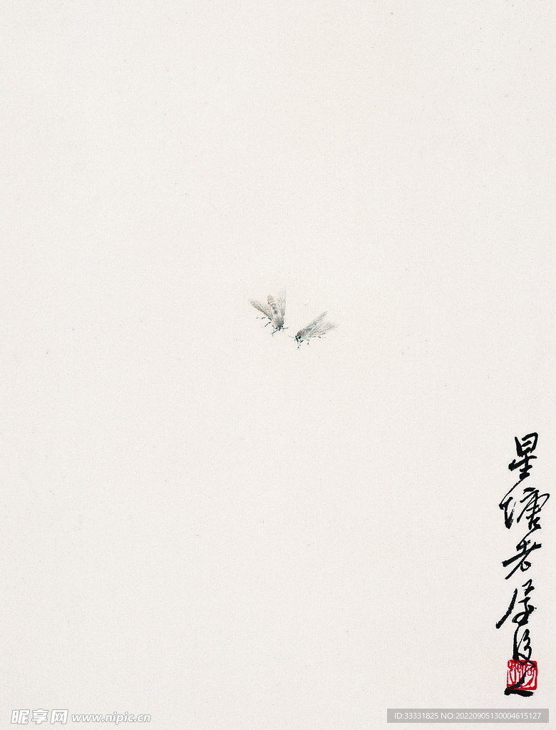 齐白石国画