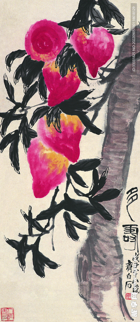 齐白石国画