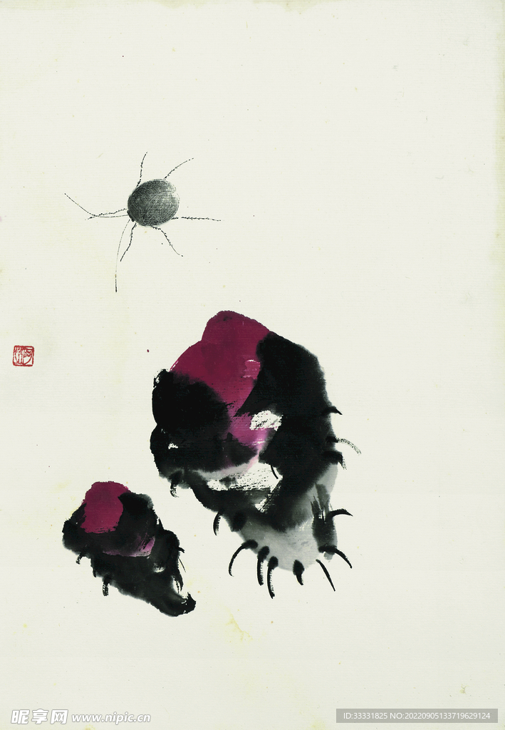 齐白石国画