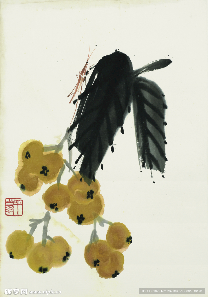 齐白石国画