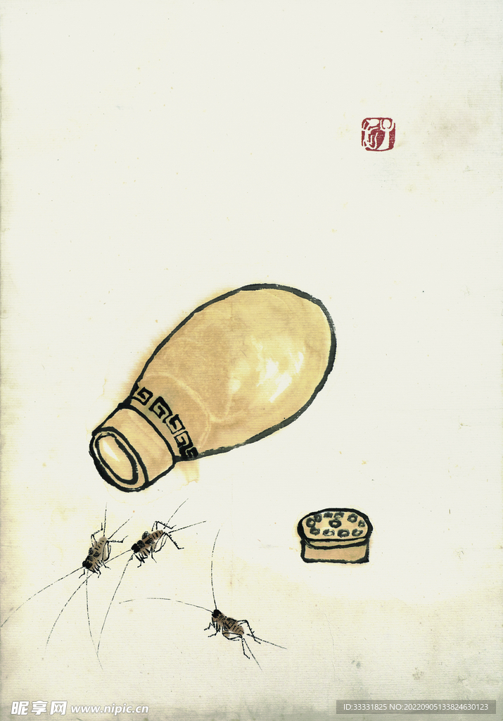 齐白石国画
