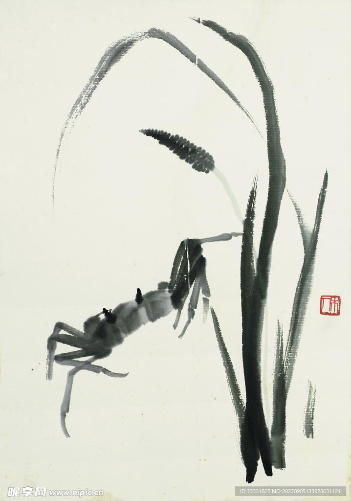 齐白石国画