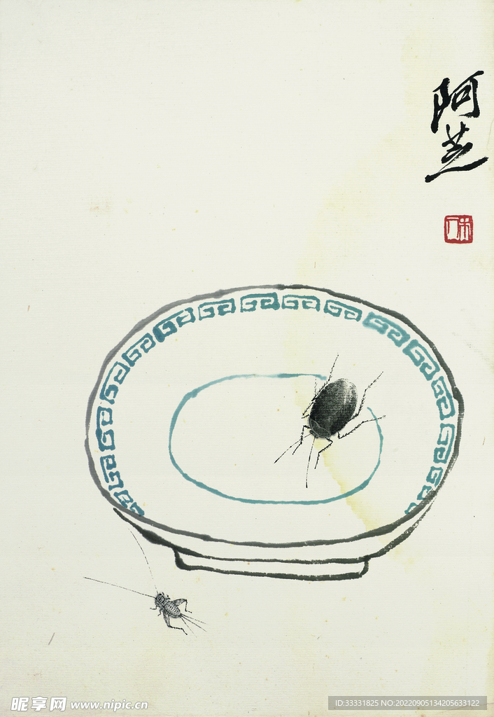 齐白石国画