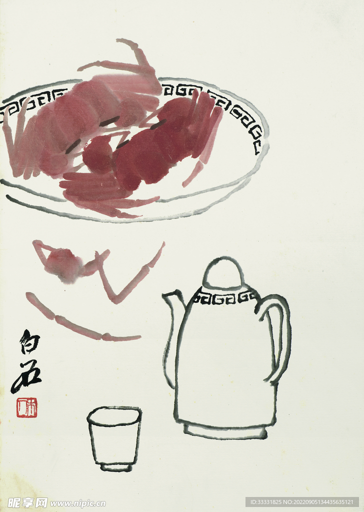 齐白石国画