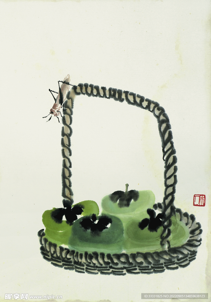 齐白石国画