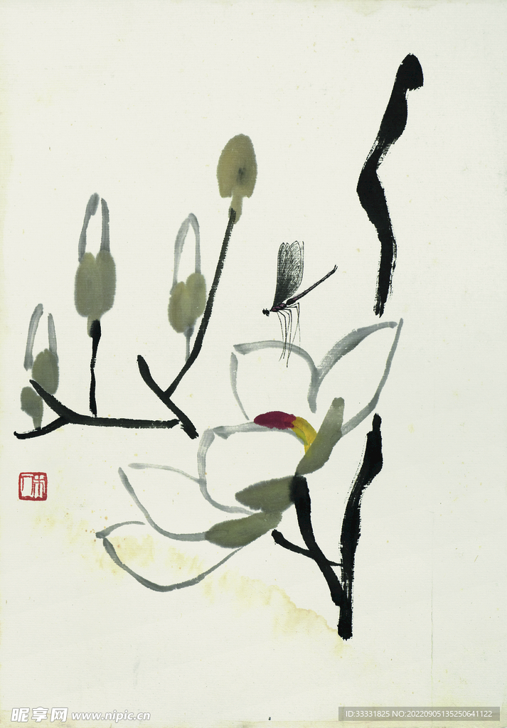 齐白石国画