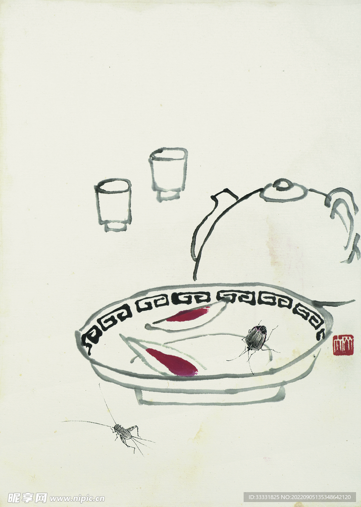 齐白石国画