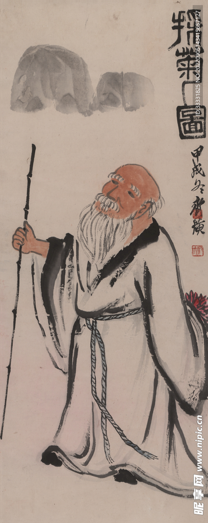 齐白石国画
