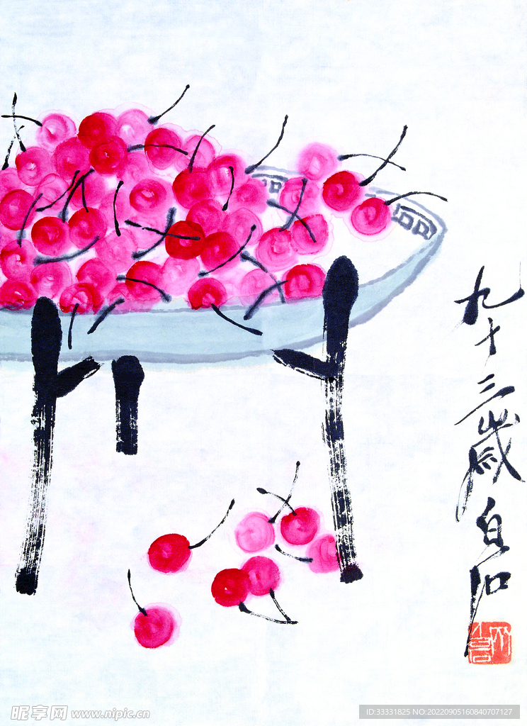 齐白石国画