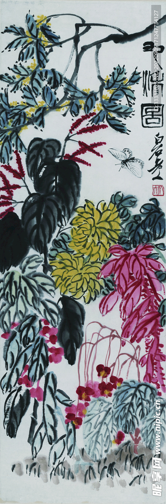 齐白石国画