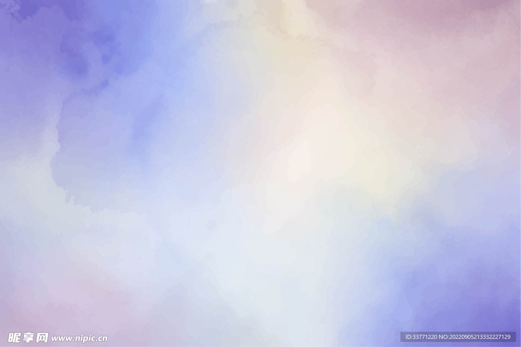 水彩渐变背景