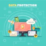 ai矢量网络安全海报
