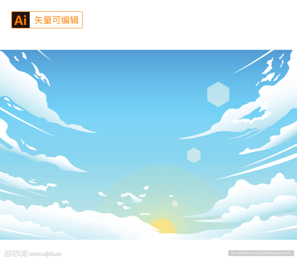 天空白云素材