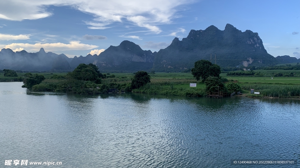 黑水河风景