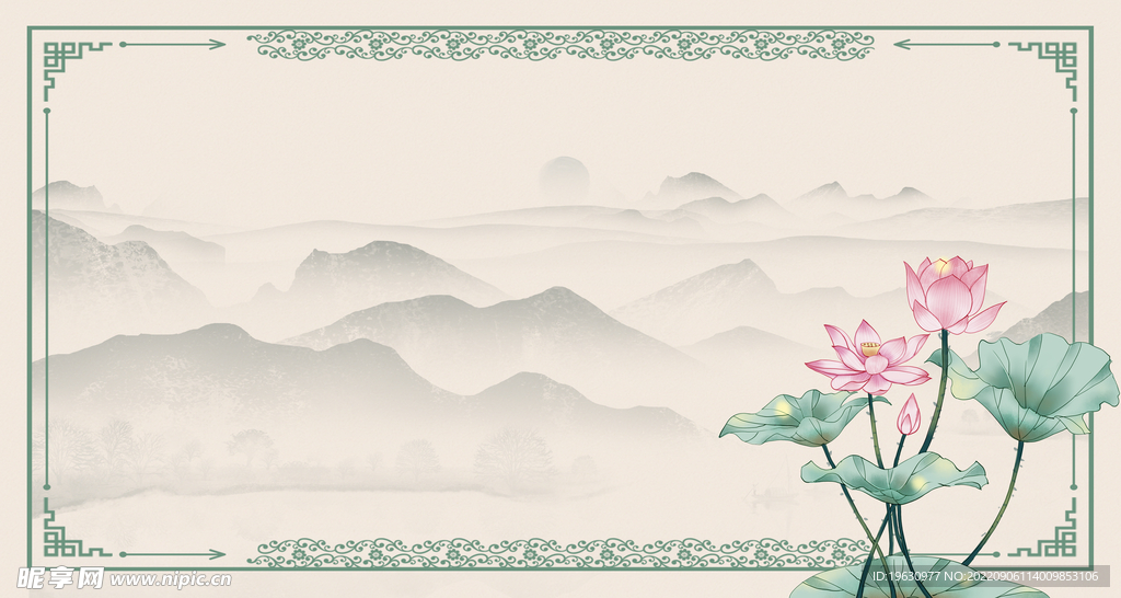 复古中国风背景