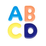 ABCD可爱艺术字
