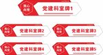党建门牌科室牌