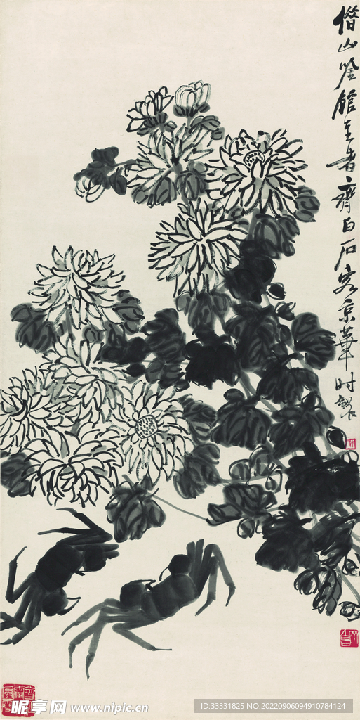 齐白石国画
