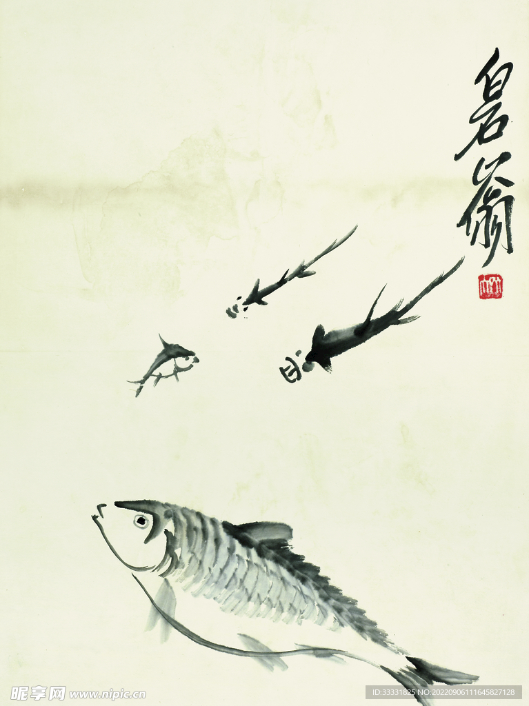 齐白石国画