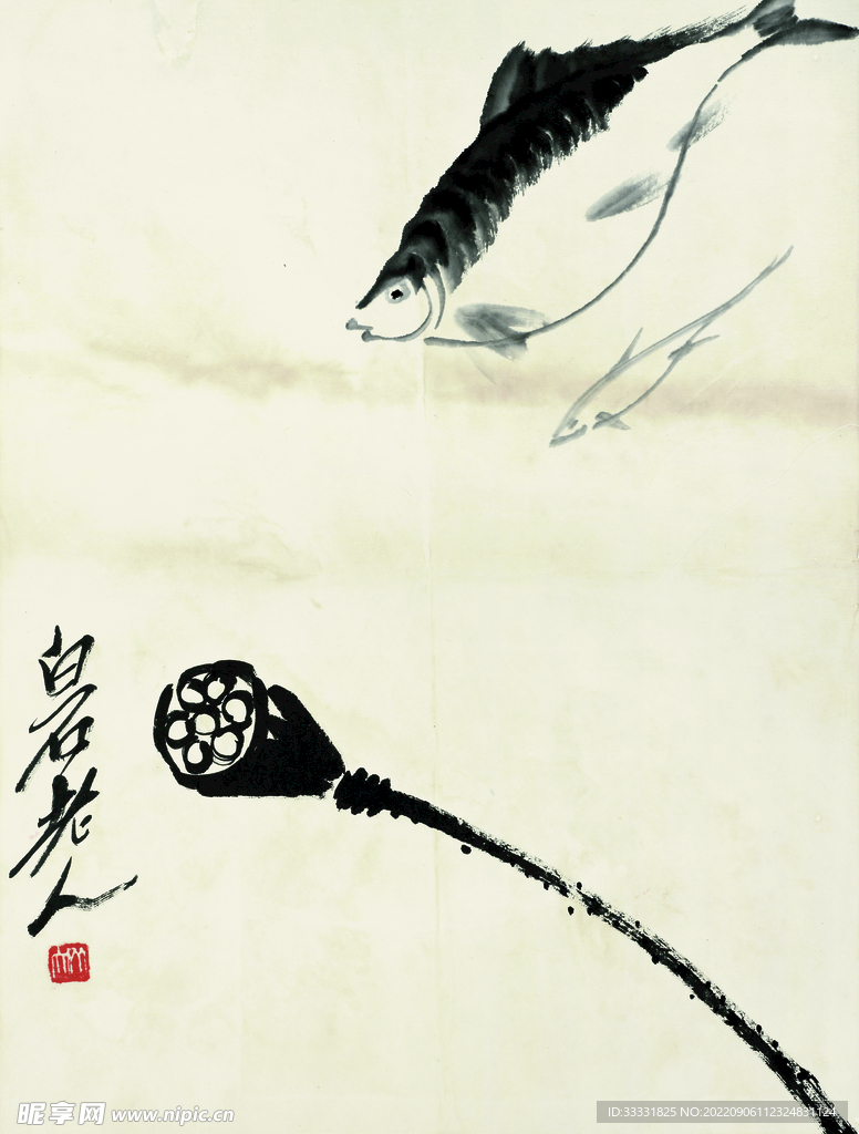 齐白石国画