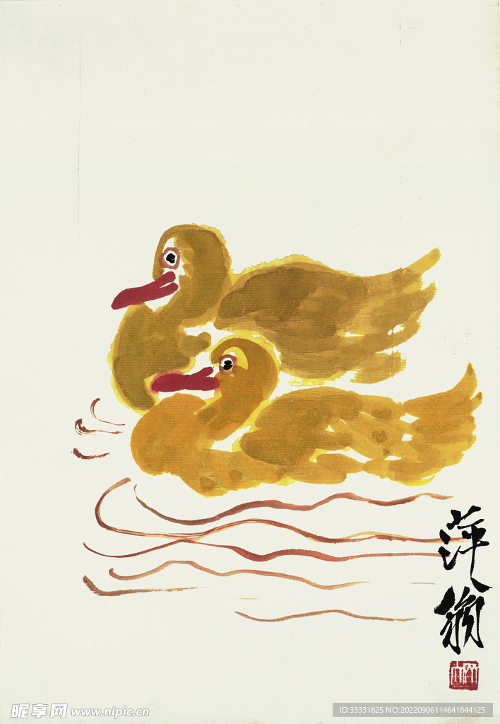 齐白石国画