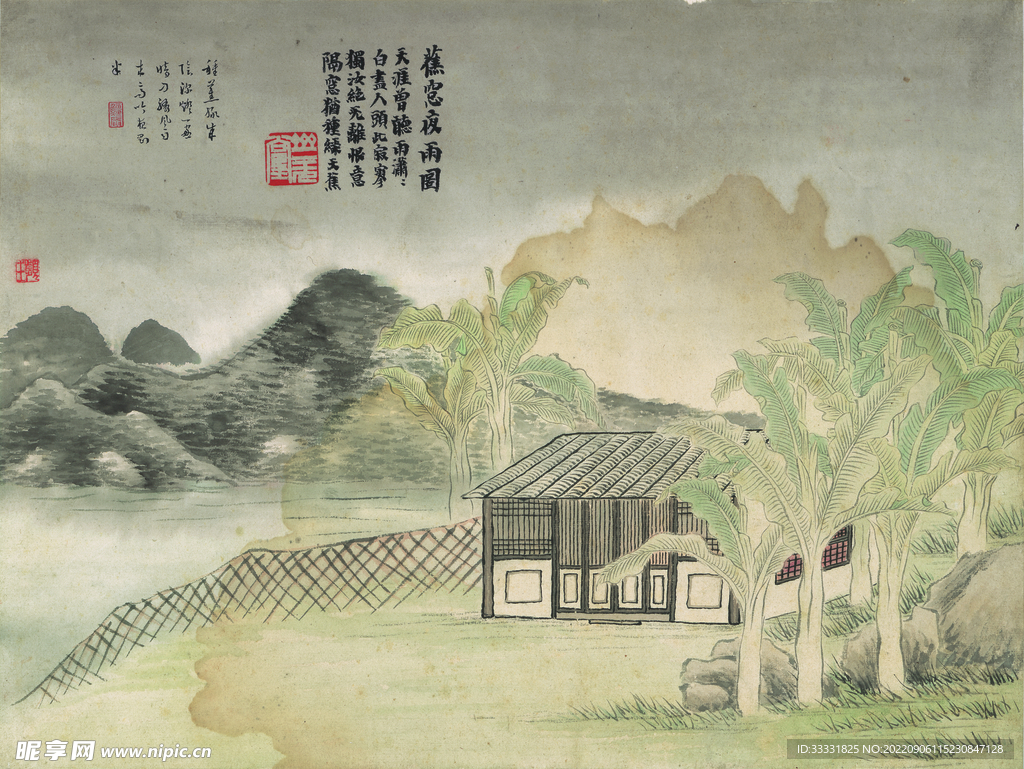 齐白石国画