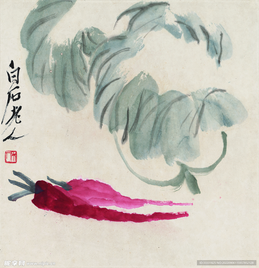 齐白石国画