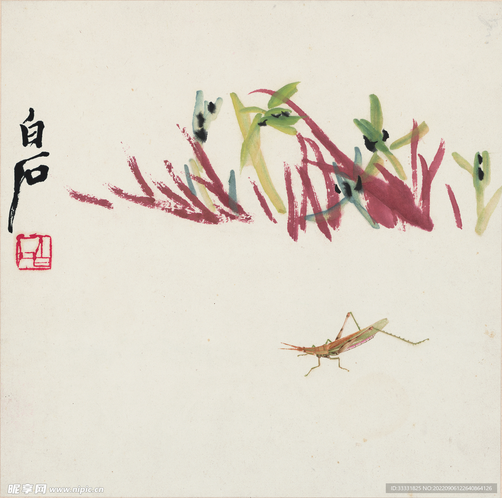 齐白石国画