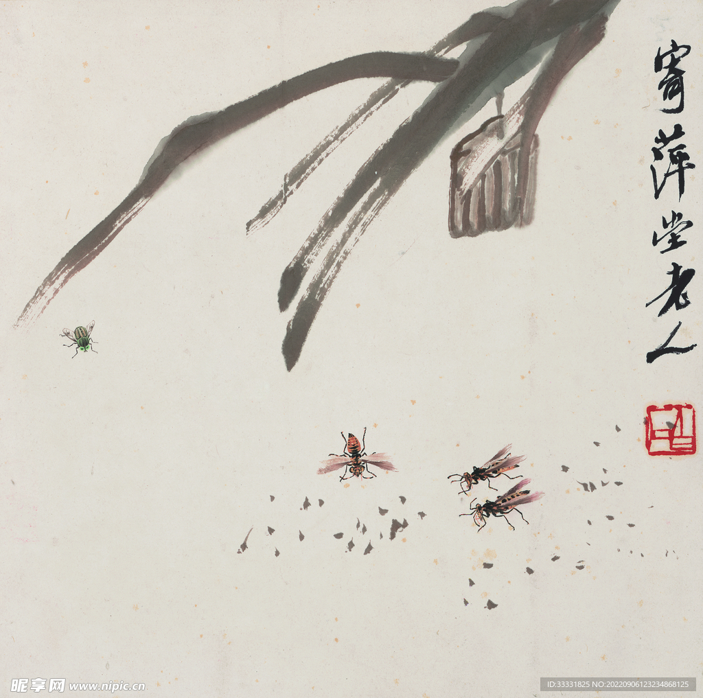 齐白石国画