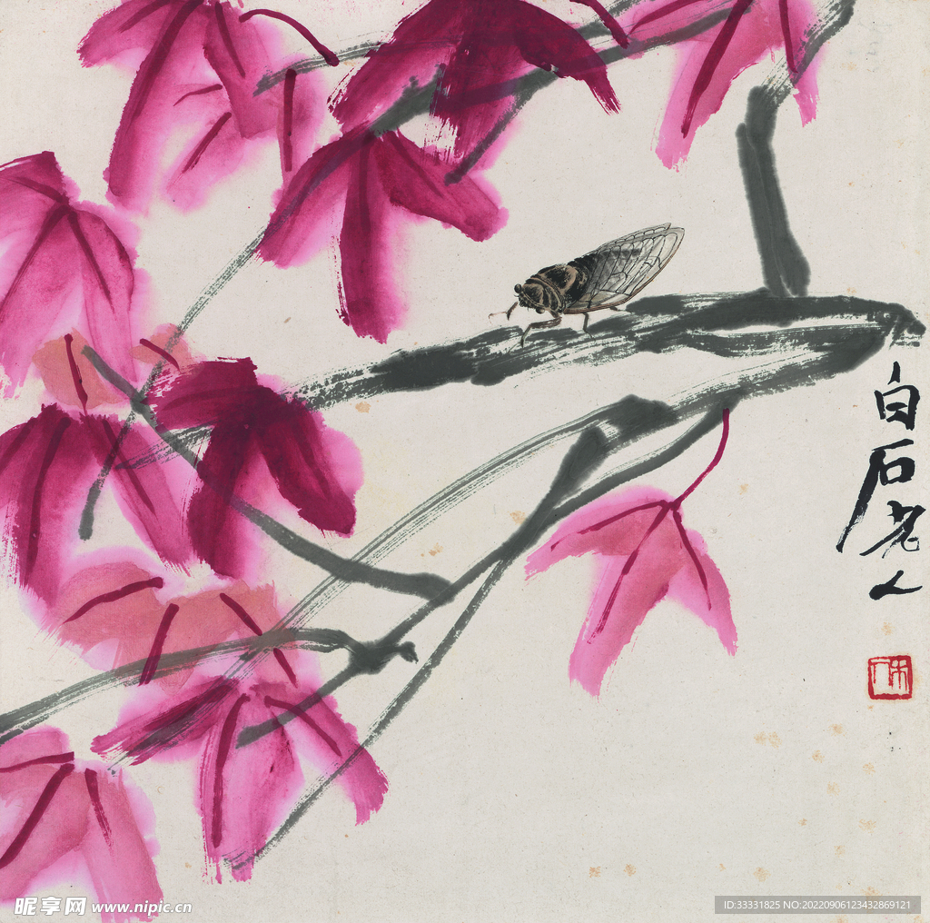 齐白石国画