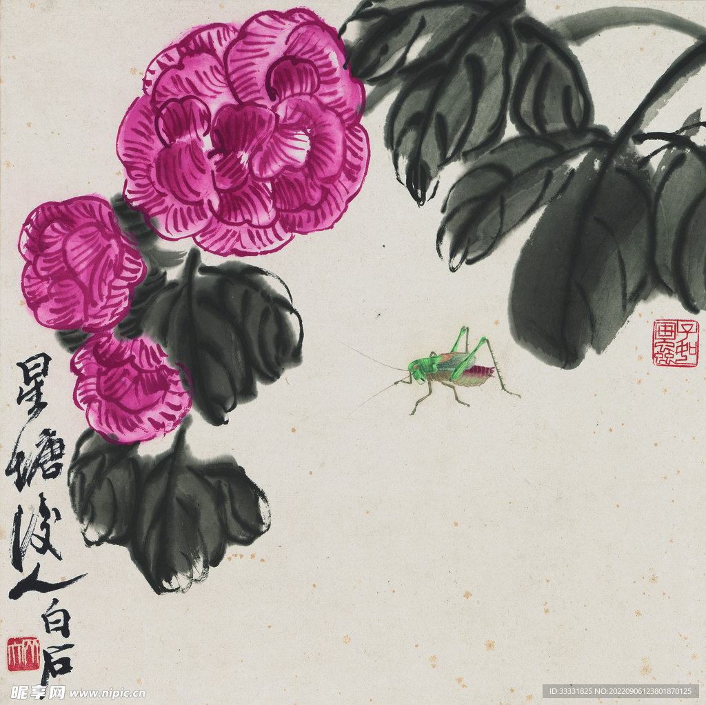 齐白石国画
