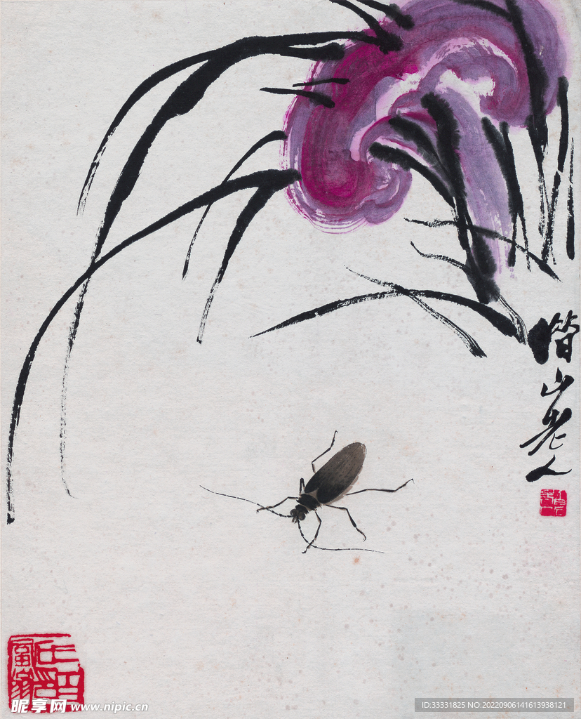 齐白石国画