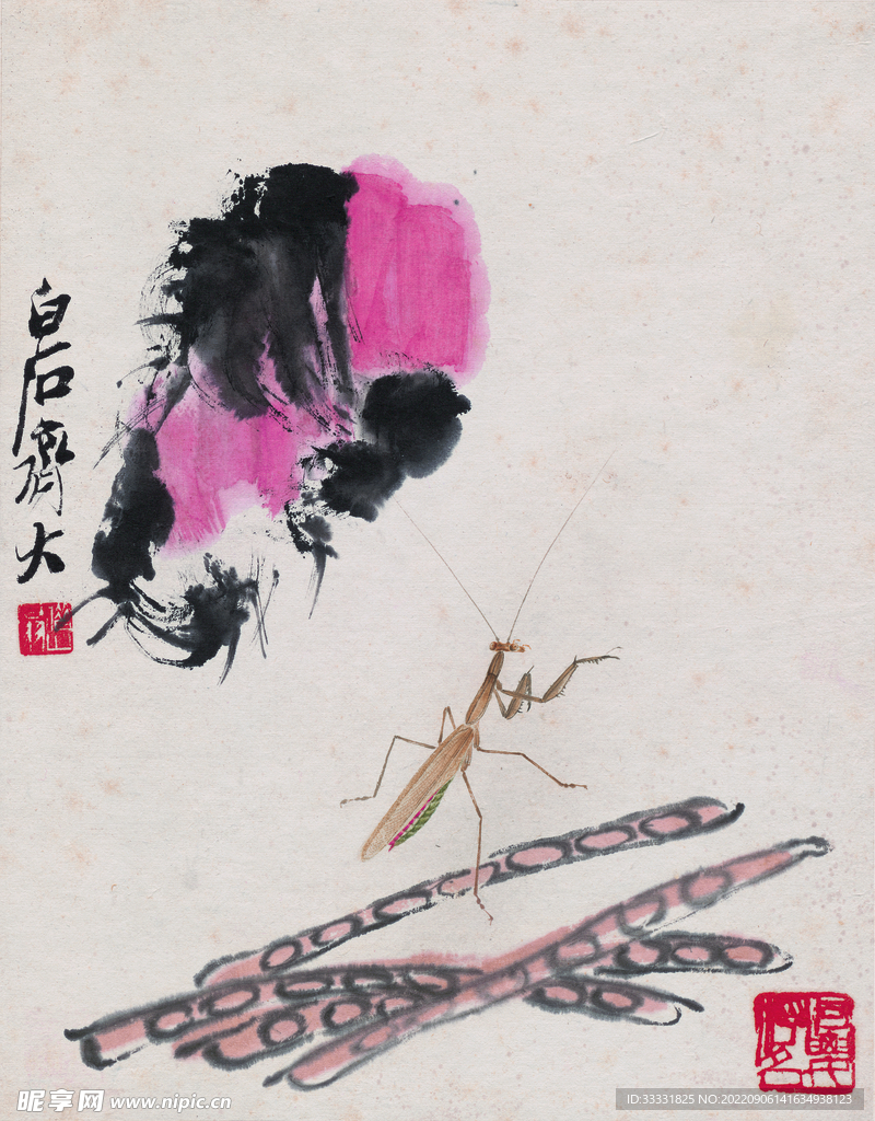 齐白石国画