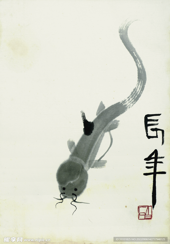 齐白石国画