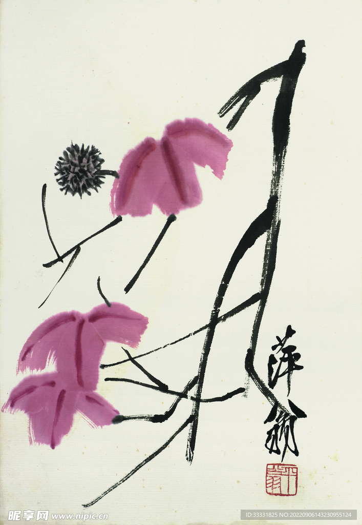齐白石国画