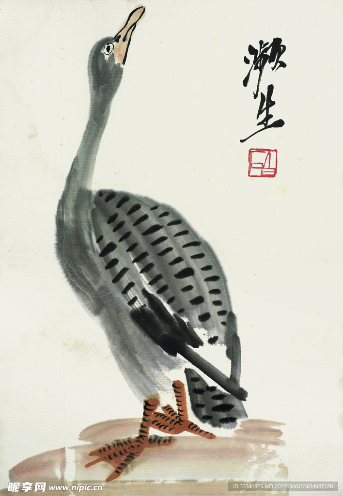 齐白石国画